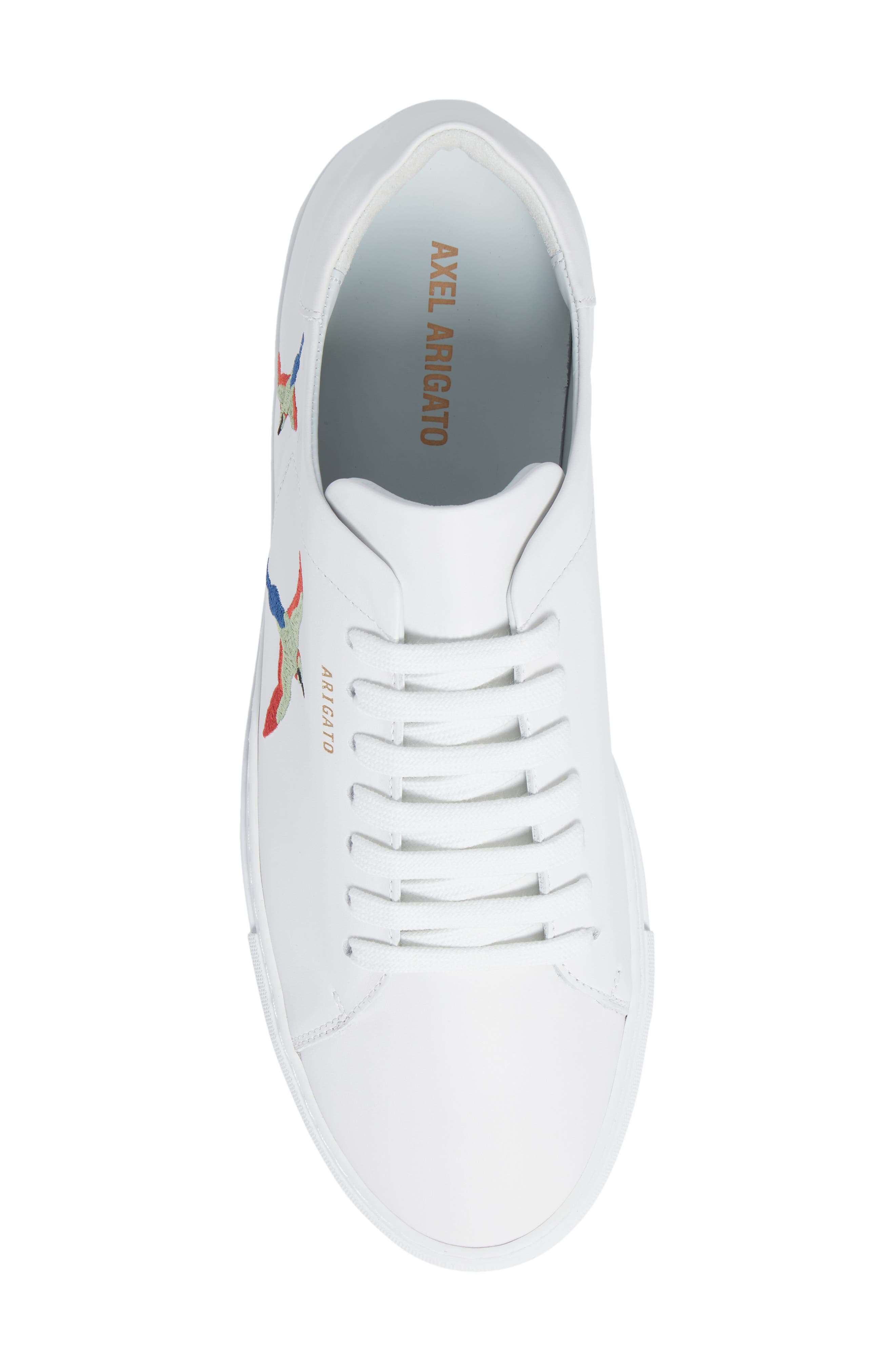 Clean 90 Bird Sneaker, Alternate, color, WHITE LEATHER