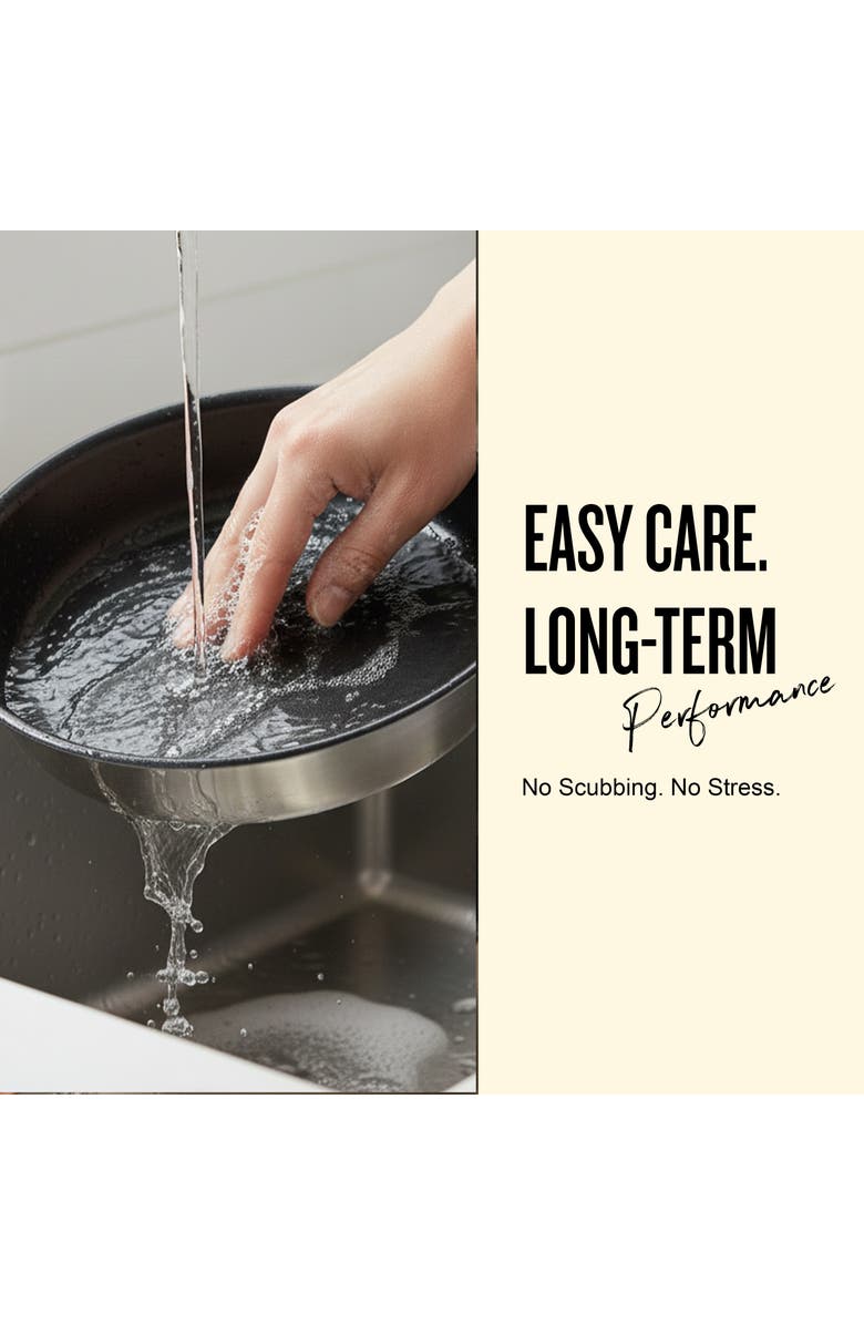 Alva Maestro Nonstick Stainless Steel Frying Pan - 5-Ply, Alternate, color, 9.5-Inch