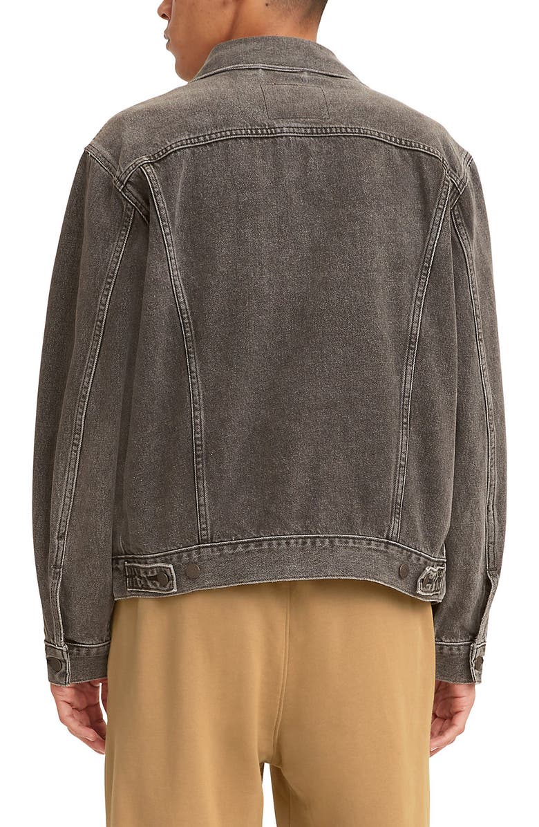 Levi's Vintage Fit Denim Trucker Jacket, Alternate, color,