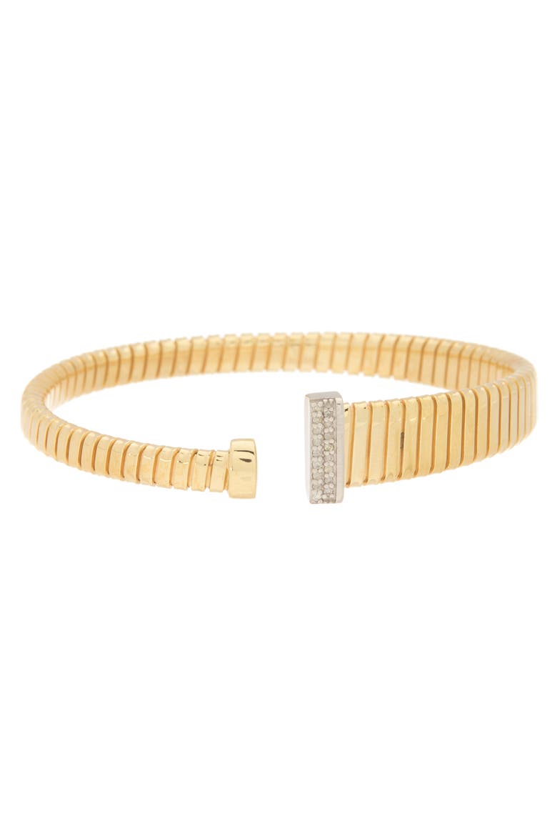 Diamond Bangle Bracelet - 0.25ct., Main, color, YELLOW