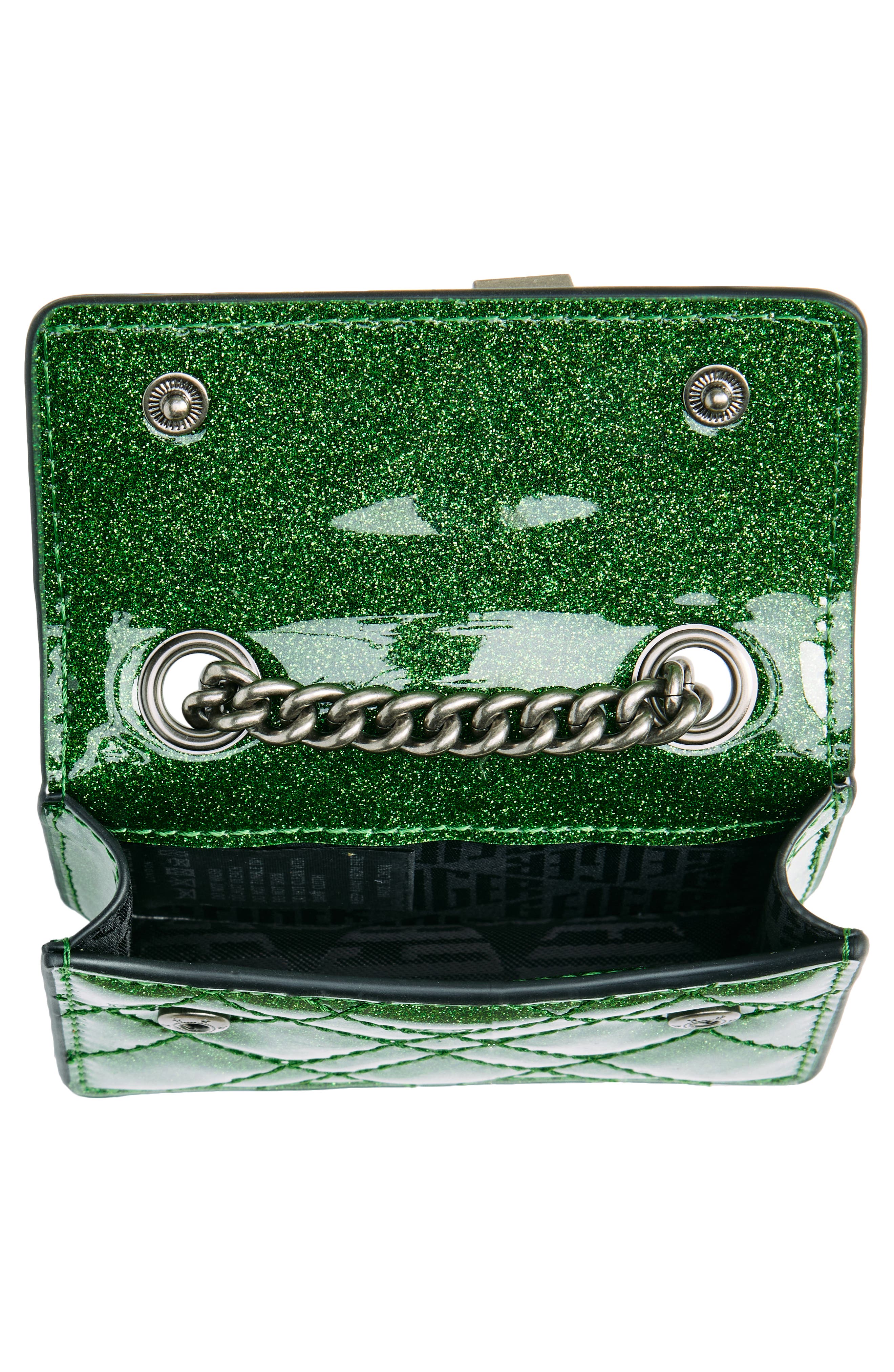 Kurt Geiger London Micro Brixton Shoulder Bag, Alternate, color, Green