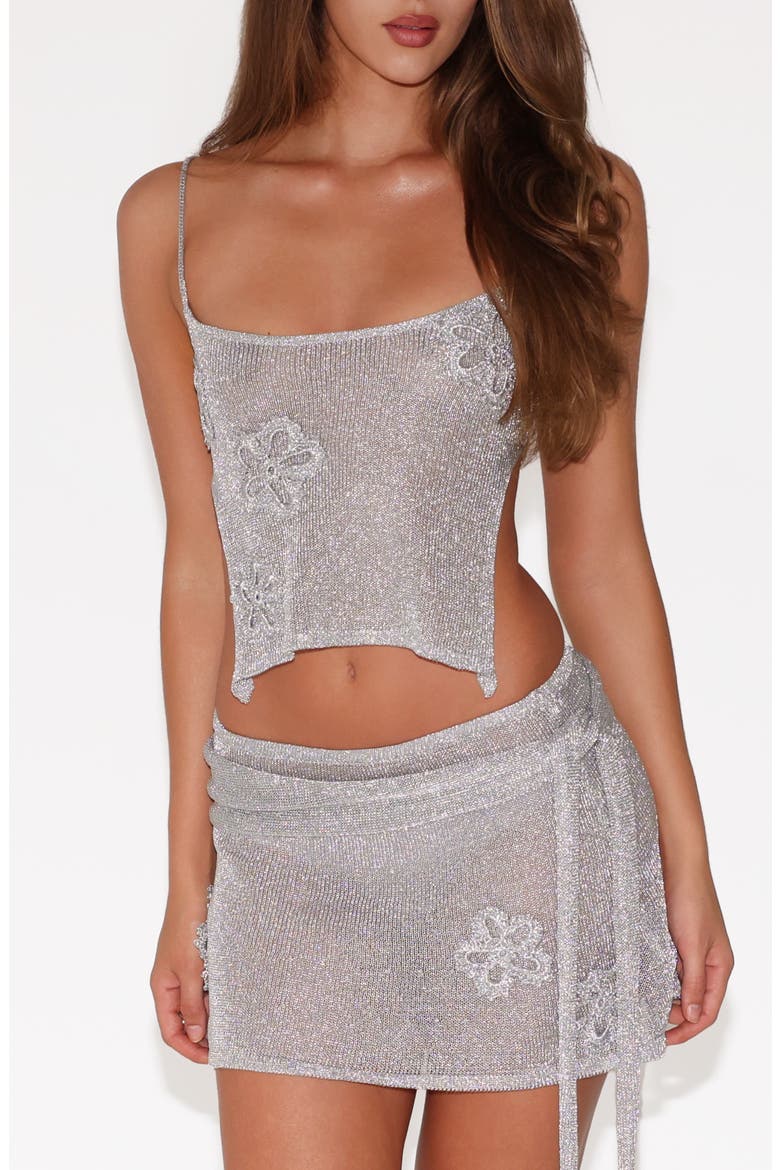 Istana Metallic Tank, Main, color, SILVER