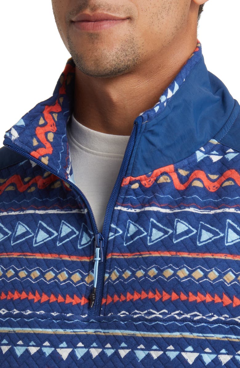 Chubbies Quilted Quarter-Zip Pullover, Alternate, color, 