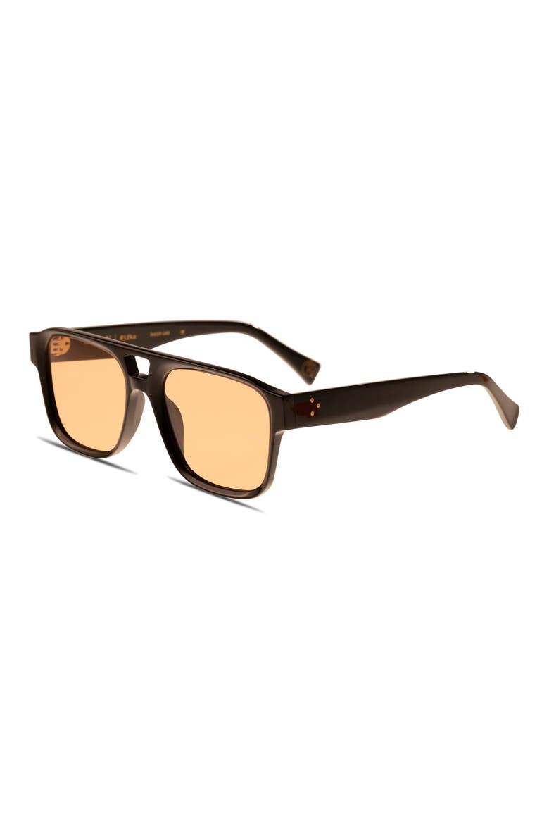 Rifka 54mm Square Sunglasses, Alternate, color, RECYCLED BLACK/ SPRITZ