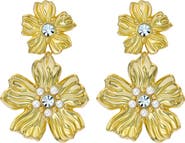 Ted Baker Pettala Flower Statement Drop Earrings