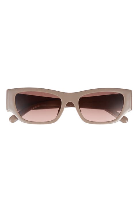 55mm Cat Eye Sunglasses