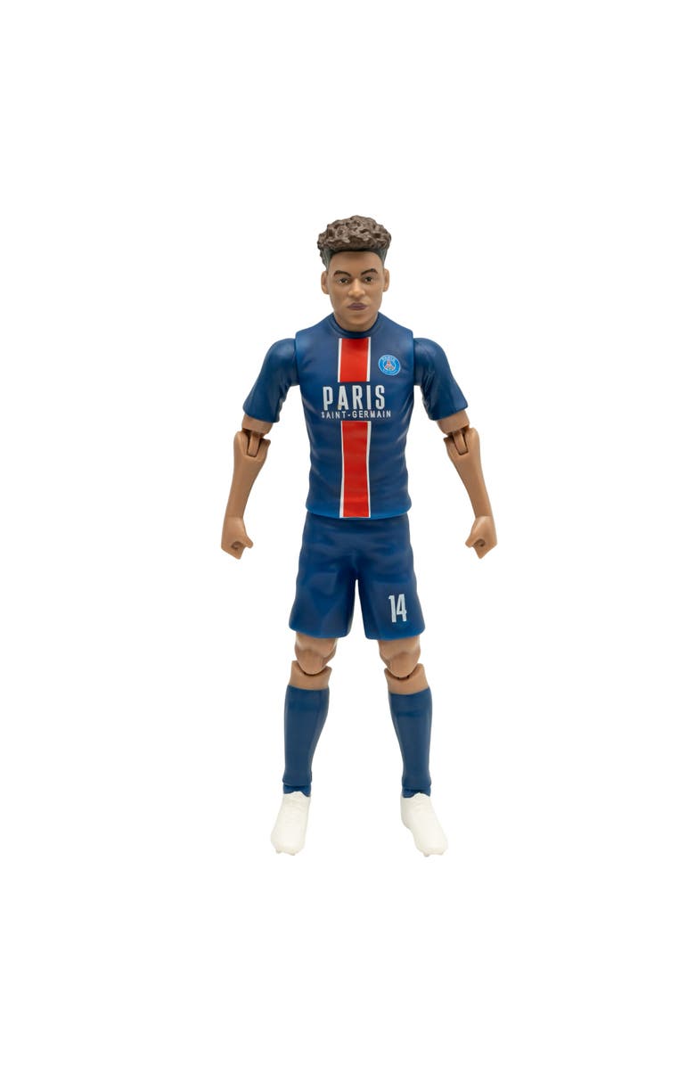 Banbo Toys Sockers Paris Saint-Germain Desire Doue 8" Soccer Action Figure, Main, color, Blue