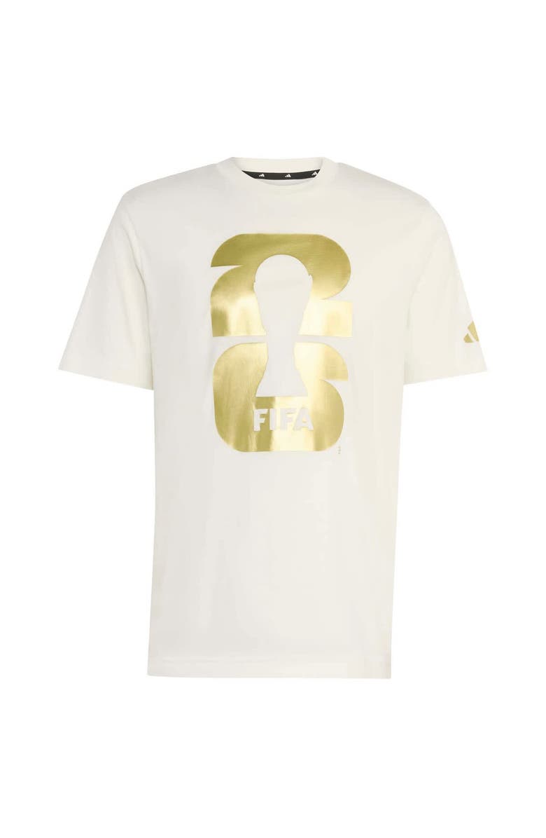 adidas Men's adidas White 2026 FIFA World Cup Official Emblem T-Shirt, Main, color, White