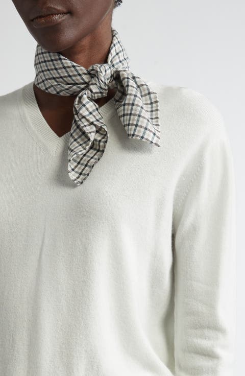 Cashmere & Silk Square Scarf