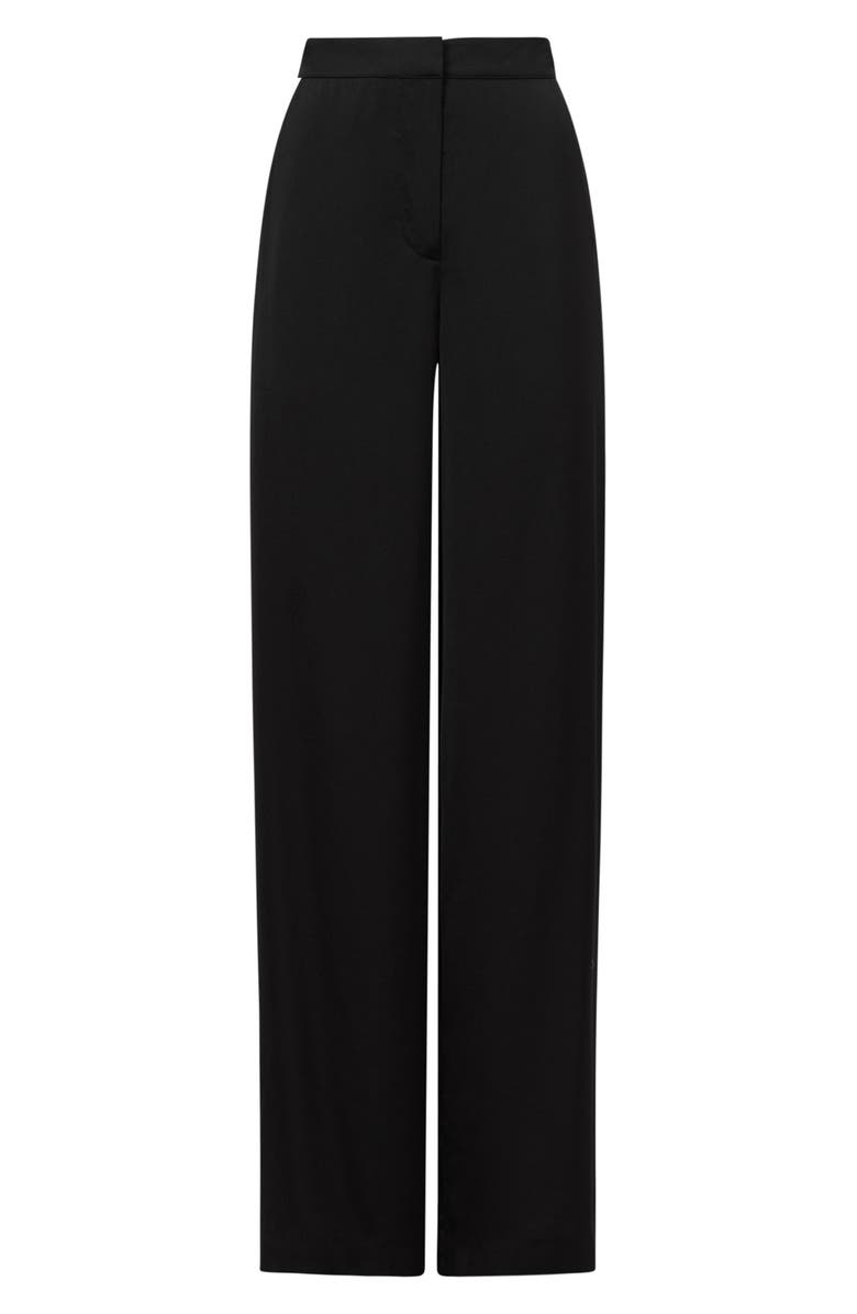 Reiss Poppie Side Stripe Wide Leg Trousers, Alternate, color, 