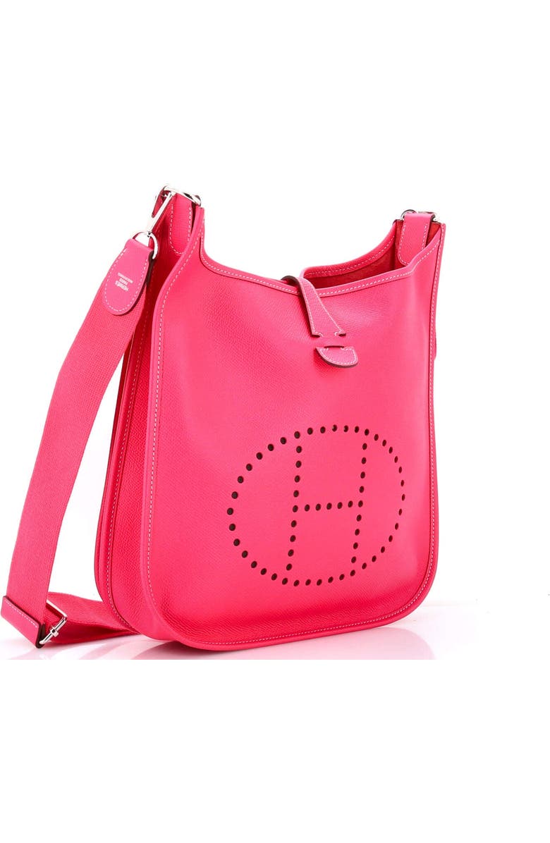 Pre-Owned Hermes Evelyne Bag Gen III Epsom PM, Alternate, color, Rose Tyrien