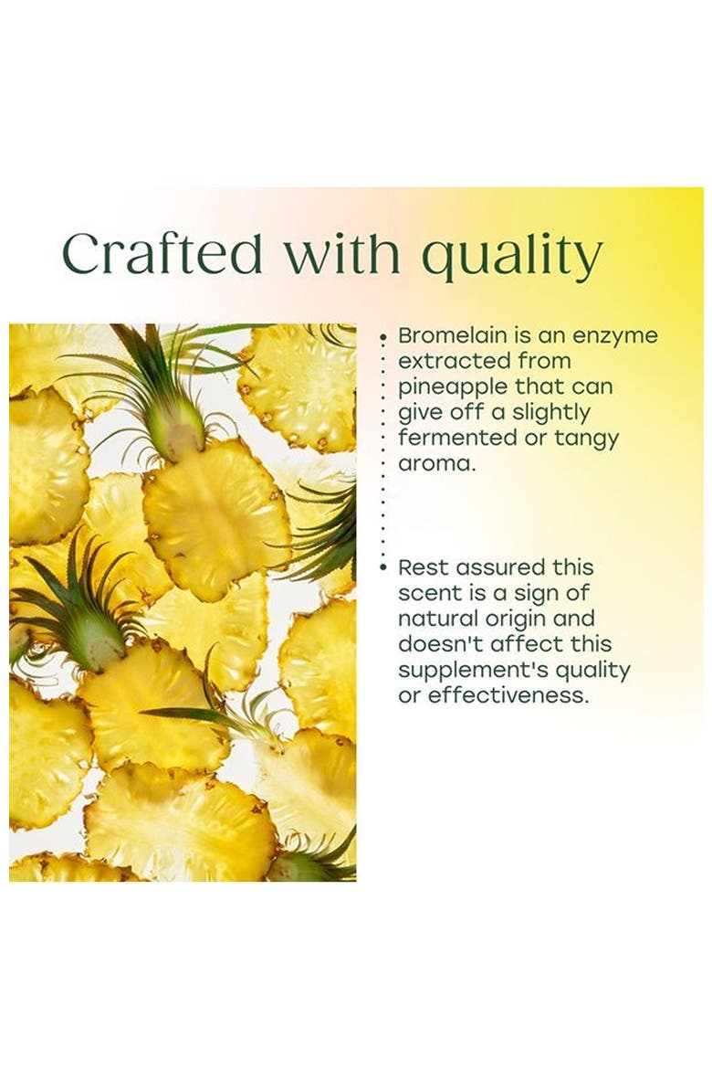 Quercetin with Bromelain Supplement, Respiratory & Seasonal Immune Support, Vegan, 60 Capsules, Alternate, color, None