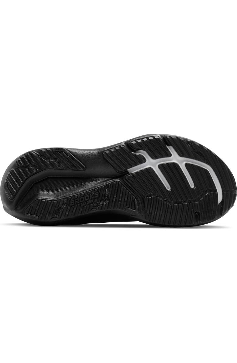 Brooks Glycerin 23 Running Sneaker, Alternate, color, Black/ Black/ Ebony