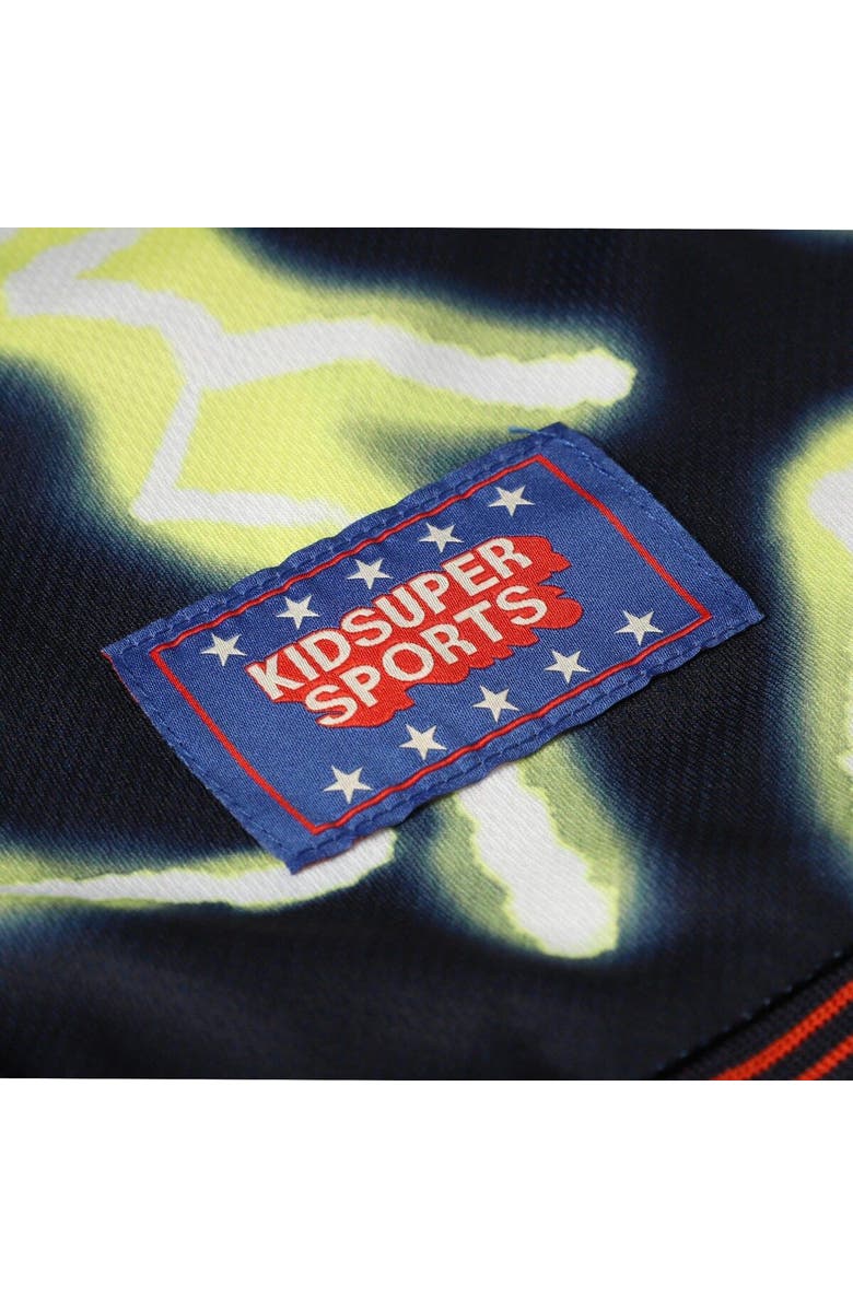 NBA X KIDSUPER Unisex NBA & KidSuper Studios by Fanatics Black Oklahoma City Thunder Hometown Shorts, Alternate, color, Black