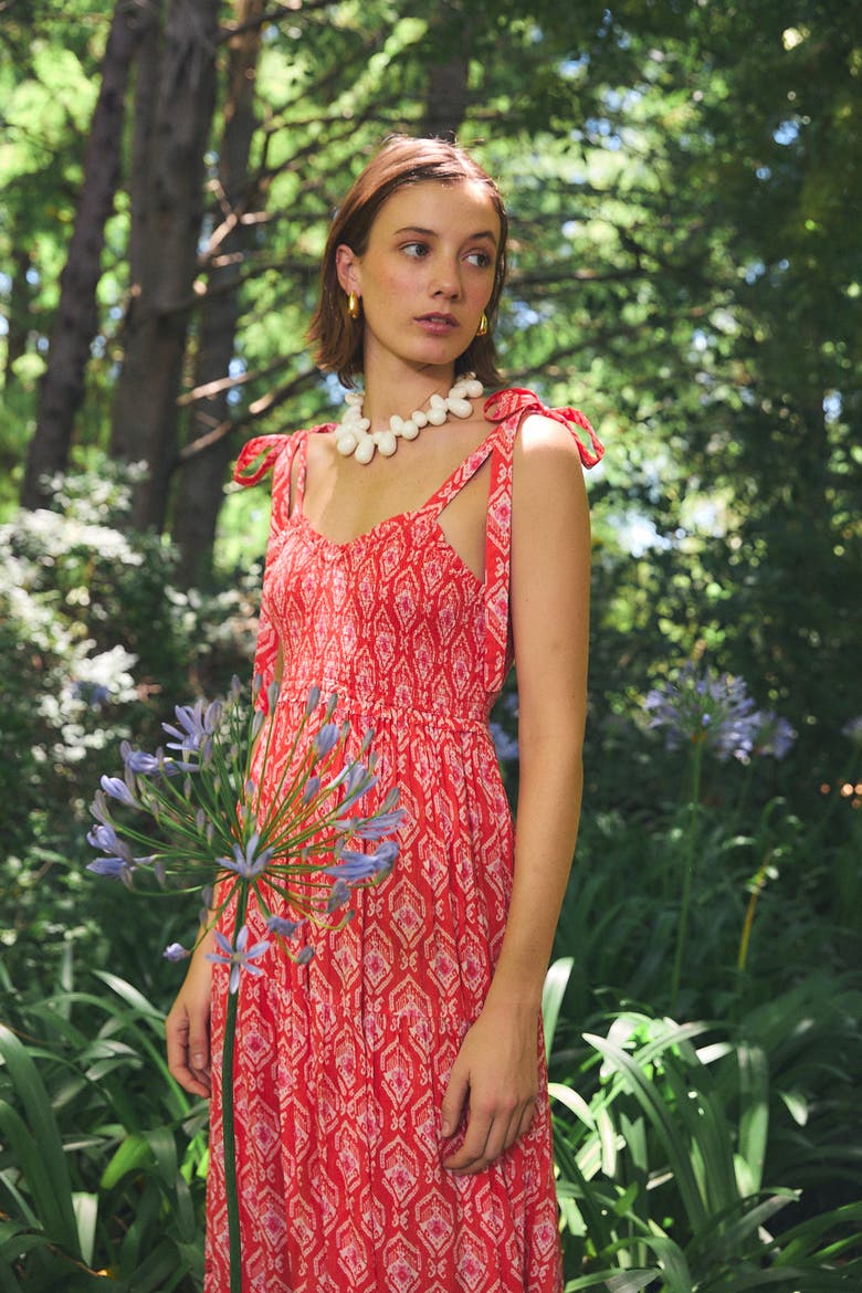 Reece Maxi Dress, Alternate, color, Pink Indra