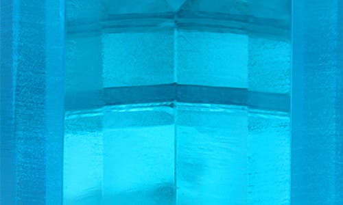 Fzn Sterling Silver Blue Topaz & Cubic Zirconia Ring