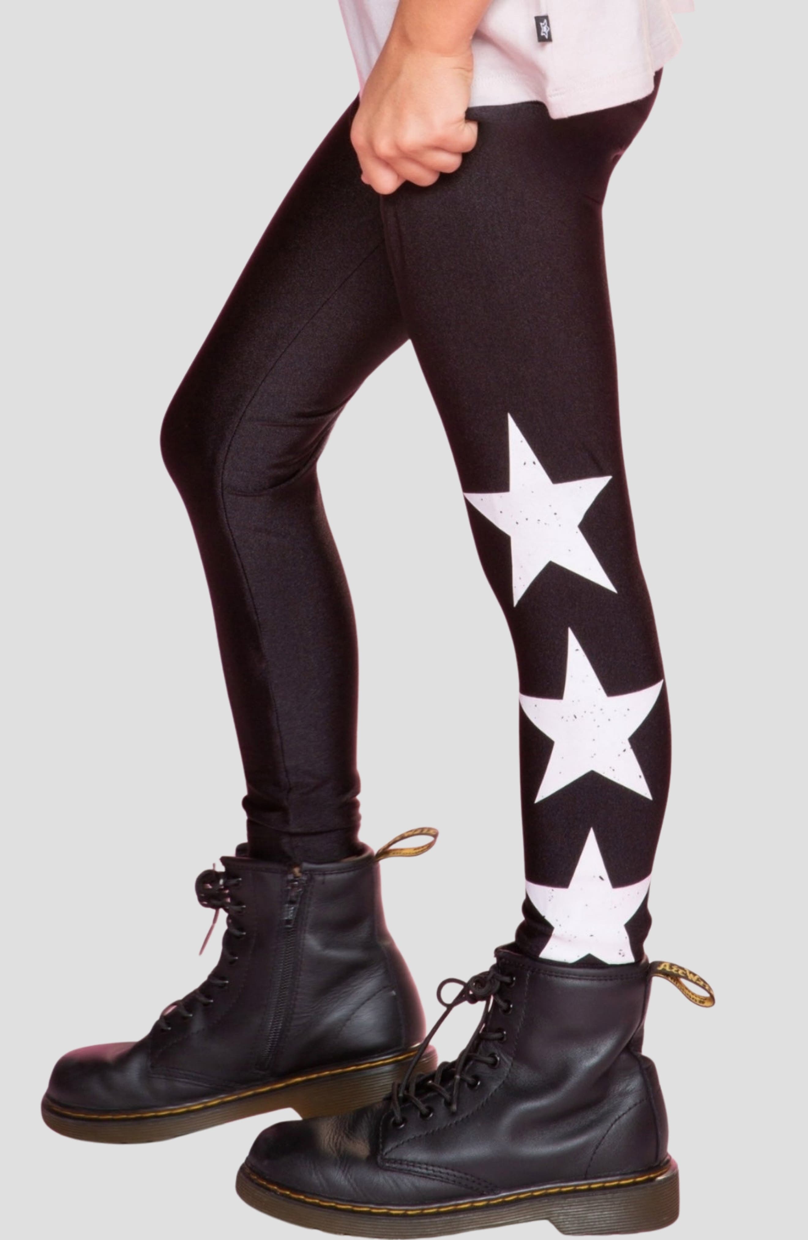 PixieLane Kids' High Shine Heart Leggings | Nordstromrack
