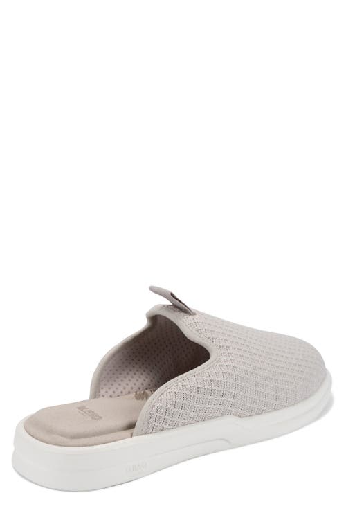 Lusso Cloud Pelli Waffle Knit Slipper In Gray