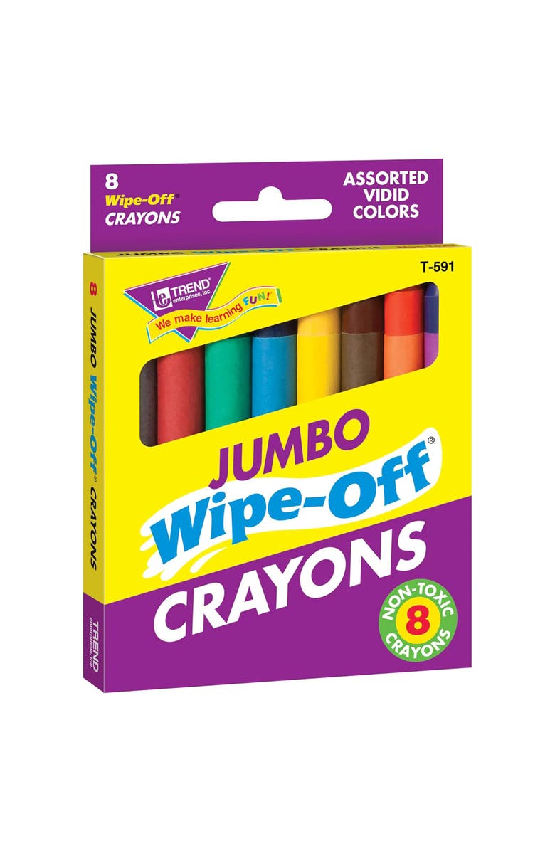 TREND Enterprises Alphabet Reusable Book & Crayons, Alternate, color, Multicolored