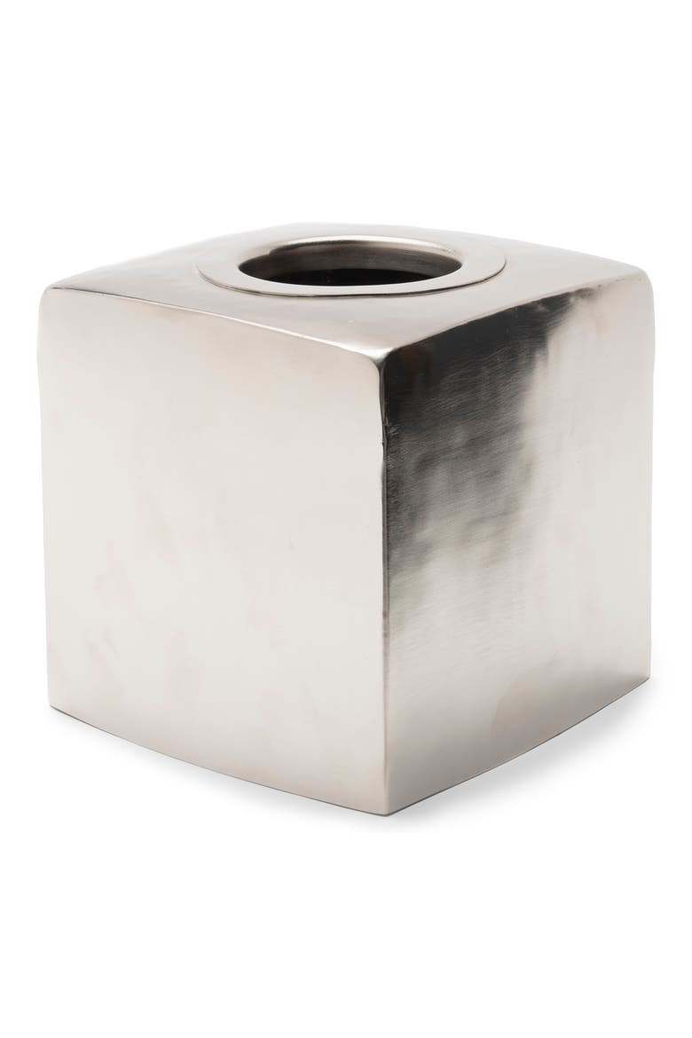 Nile Tissue Holder, Main, color, SILVER