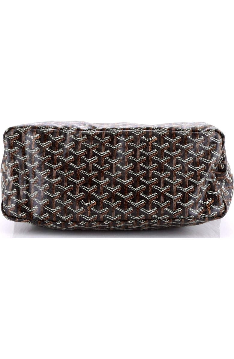 Pre-Owned Goyard Boheme Hobo Coated Canvas, Alternate, color, Brown