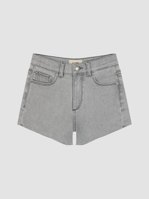 Lucy Shorts Lt Smoke (Toddler, Little Kid & Big Kid)