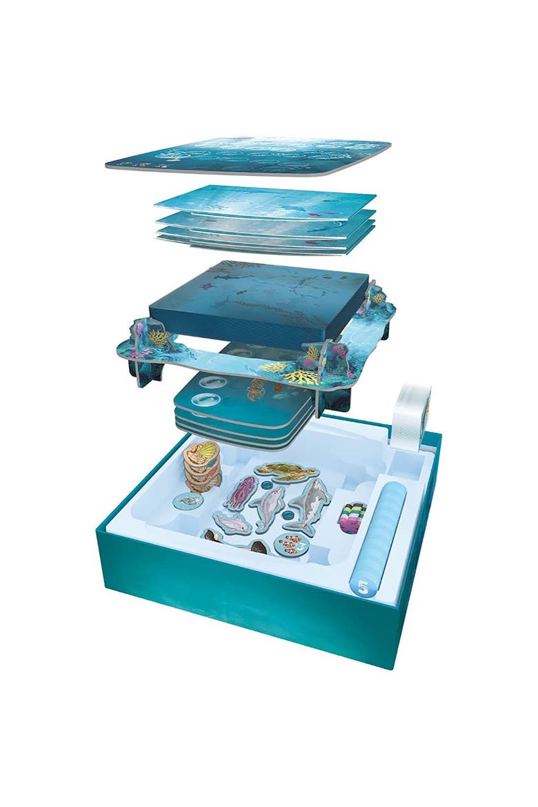 Dive Aquatic Board Game, Family Game, Ages 8+, Alternate, color, Multicolored