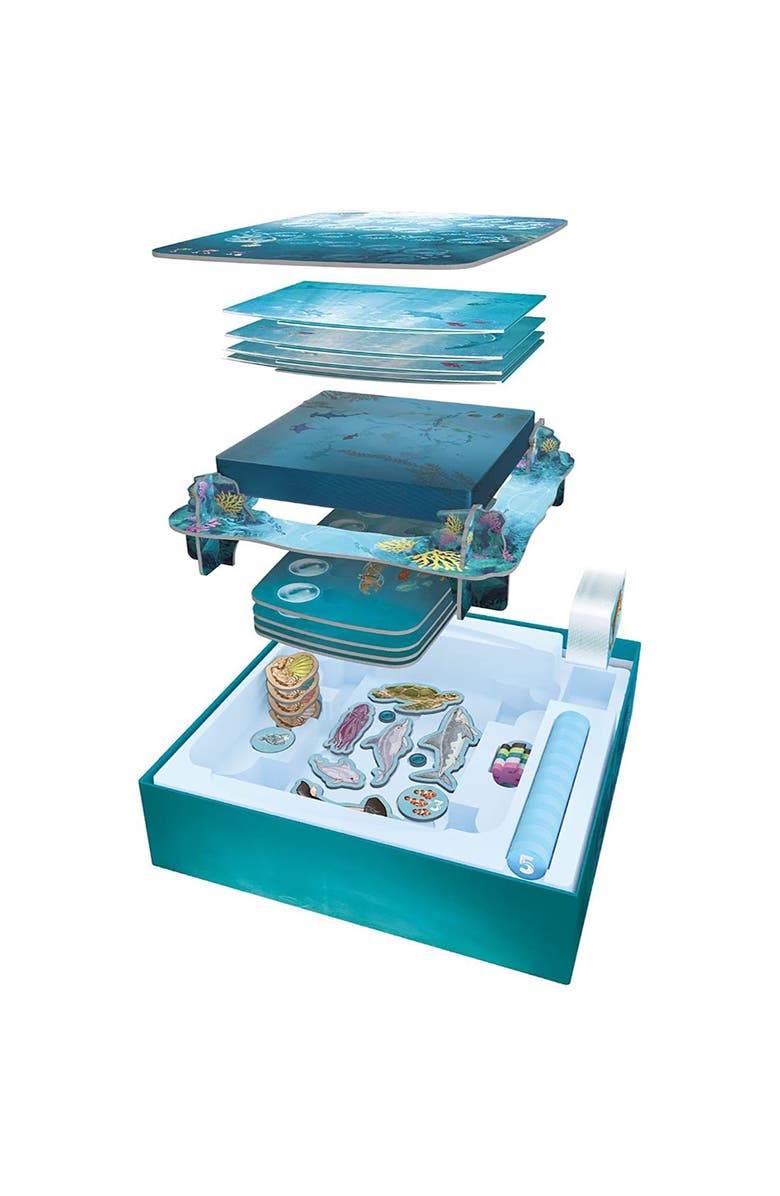 Sit Down! Dive Aquatic Board Game, Family Game, Ages 8+, Alternate, color, Multicolored