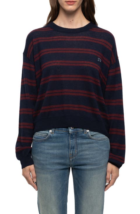 Swapy Stripe Cashmere Sweater