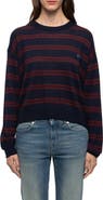 Zadig & Voltaire Swapy Stripe Cashmere Sweater