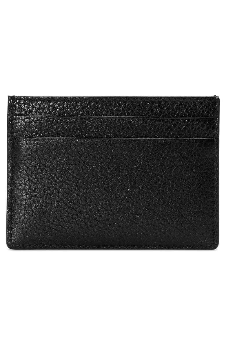 Gucci 463 Leather Card Case, Alternate, color, 