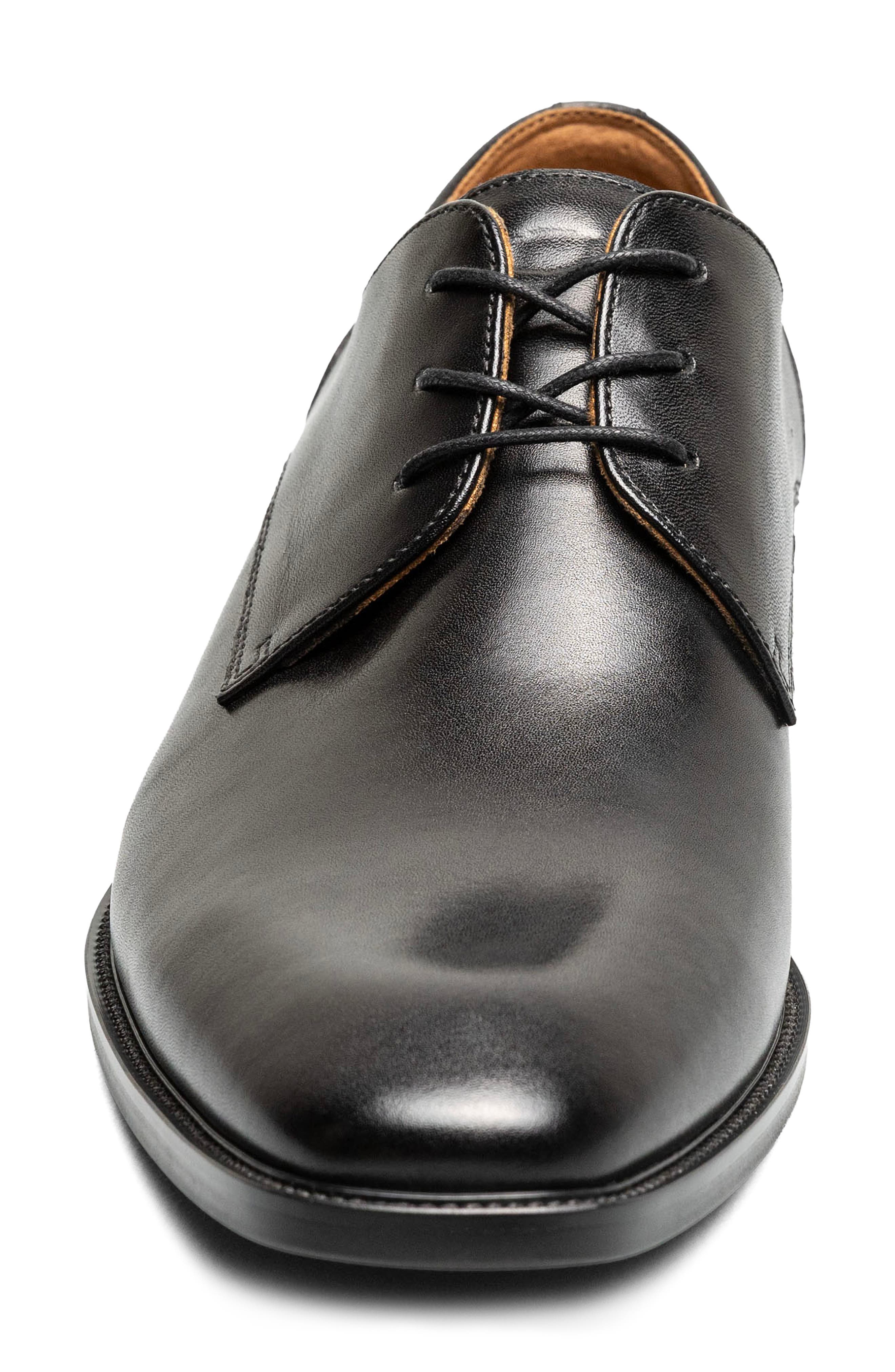 Sorrello Lux Plain Toe Oxford, Alternate, color, BLACK
