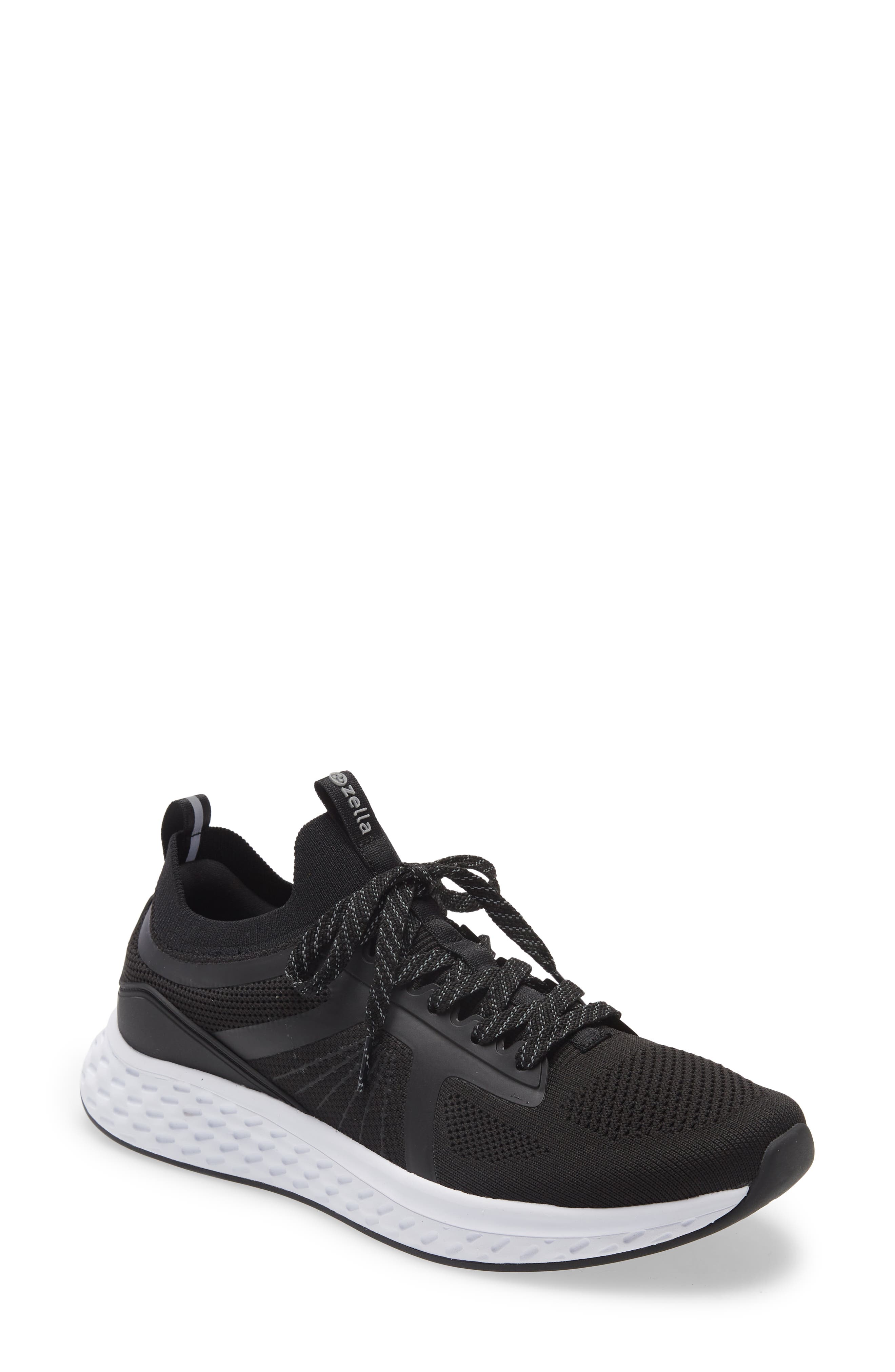 Zella Lifestyle Knit Sneaker, Main, color, 