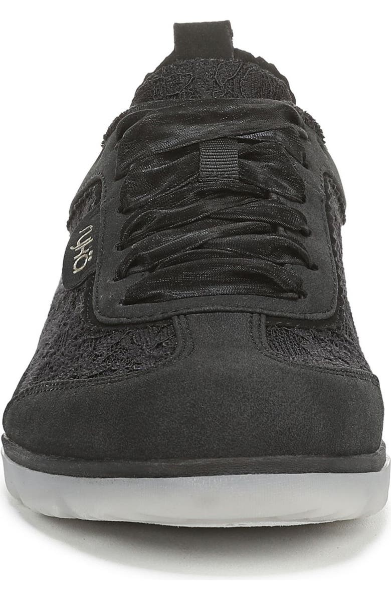 Rykä Effortless Low Top Sneaker, Alternate, color, Black Lace