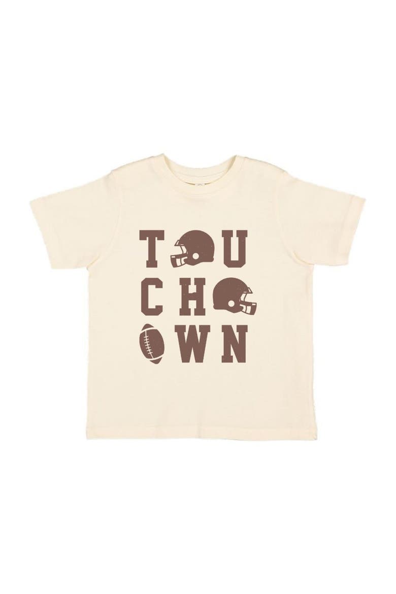 Touchdown Short Sleeve T-Shirt, Main, color, Natural