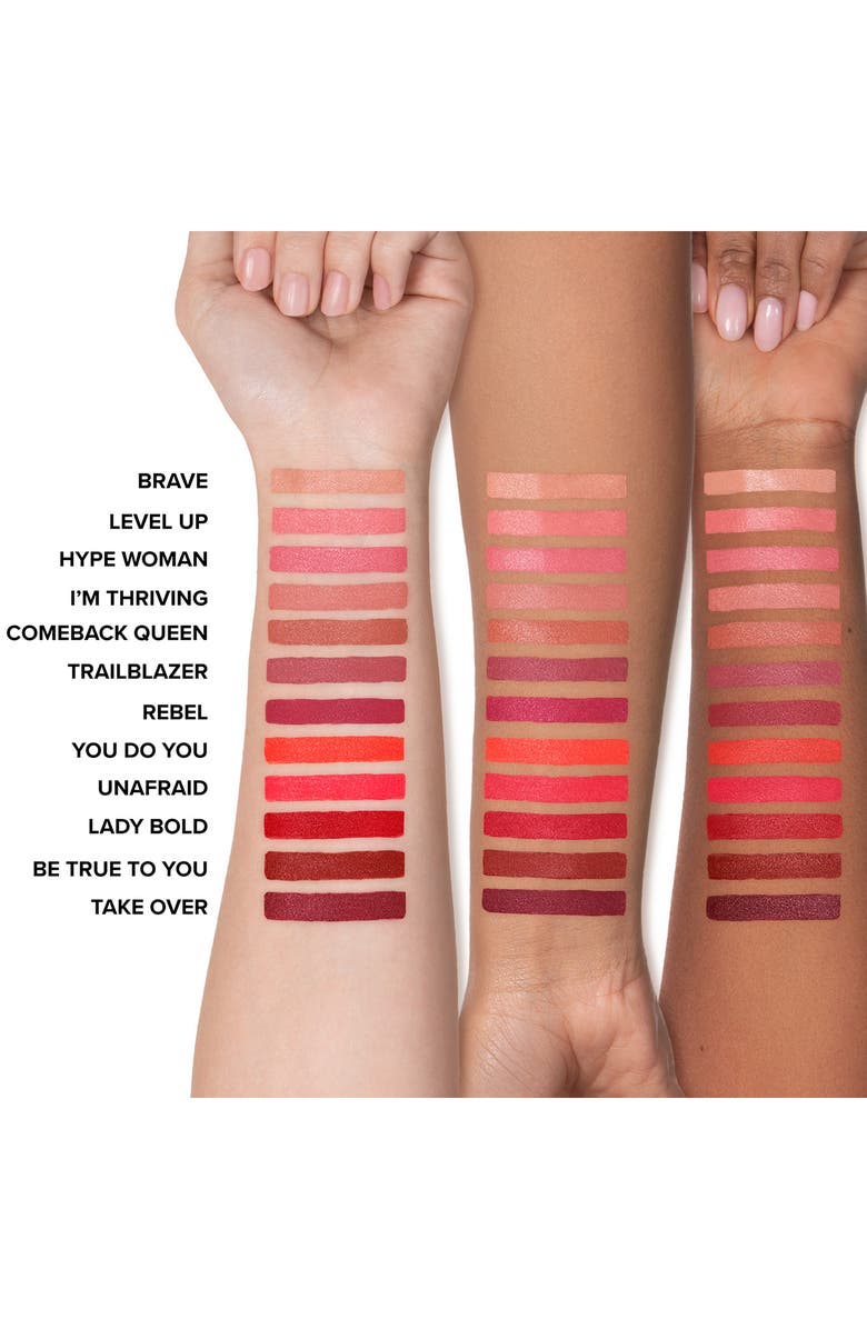 Too Faced Lady Bold Cream Lipstick, Alternate, color, Comeback Queen