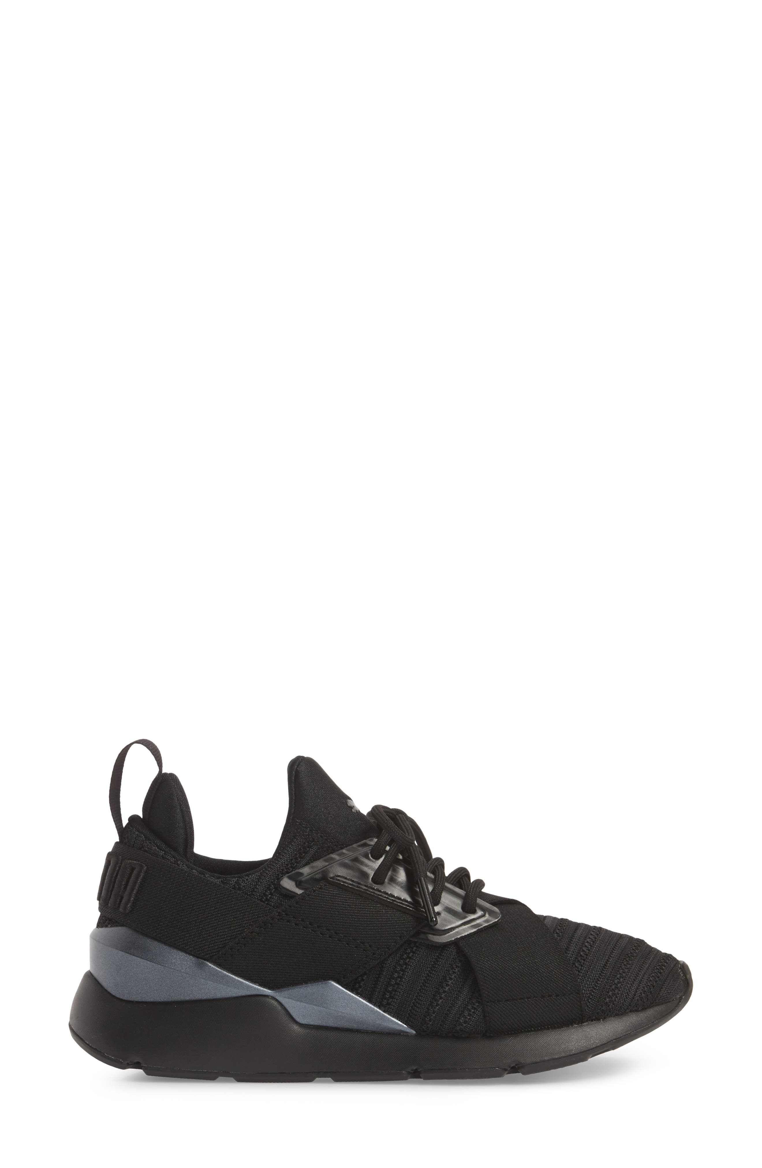 PUMA Muse Knit Sneaker, Alternate, color, 