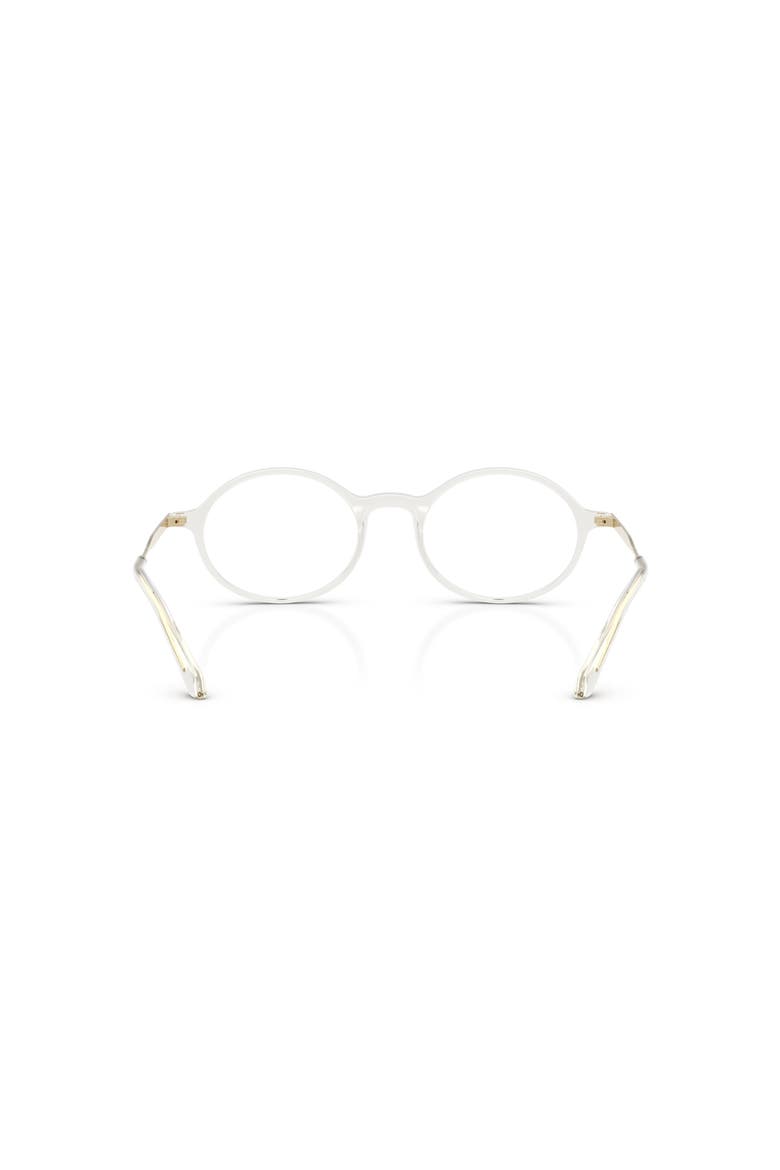 52mm Oval optical glasses, Alternate, color, Yellow