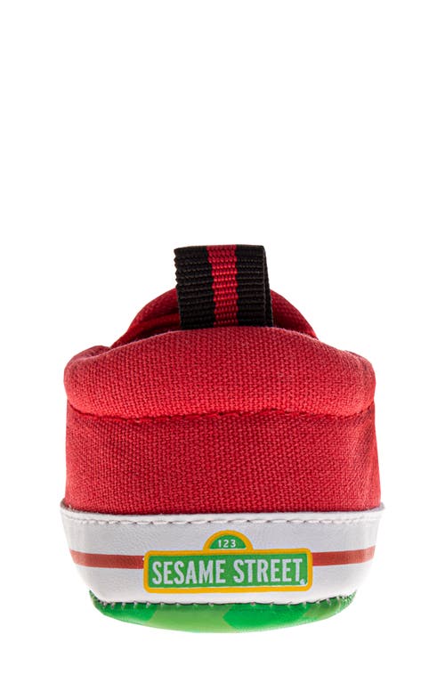 Josmo Kids' Sesame Street Elmo Slip-on Sneaker In Red