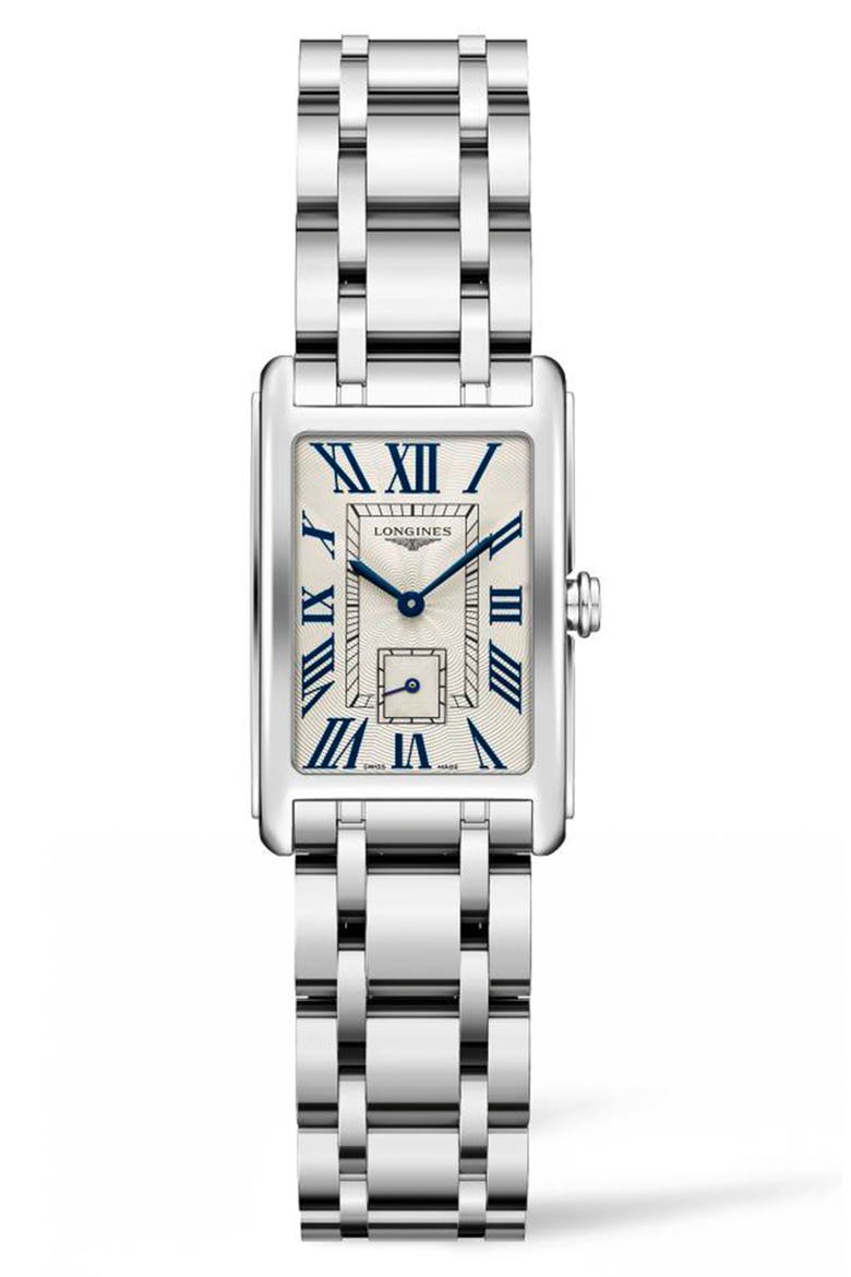 DolceVita Bracelet Watch, 20.8mm x 32mm, Main, color, SILVER