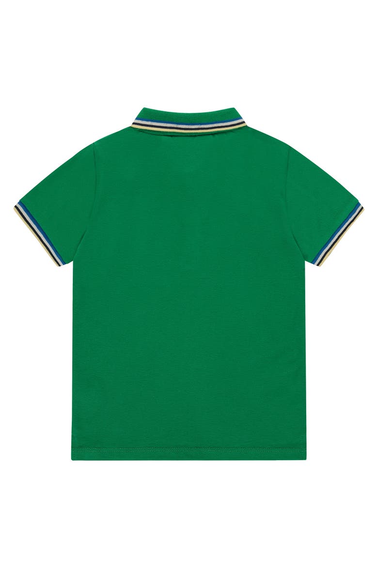 Pique Polo Shirt, Alternate, color, Green