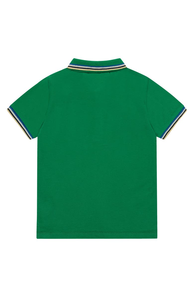 Stains and Stories by Babyface Pique Polo Shirt, Alternate, color, Green