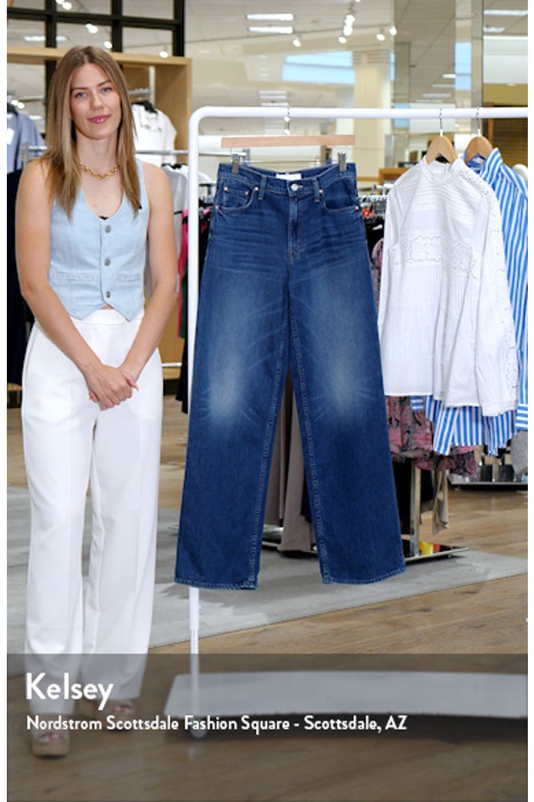 The Spinner Sneak High Waist Wide Leg Jeans video