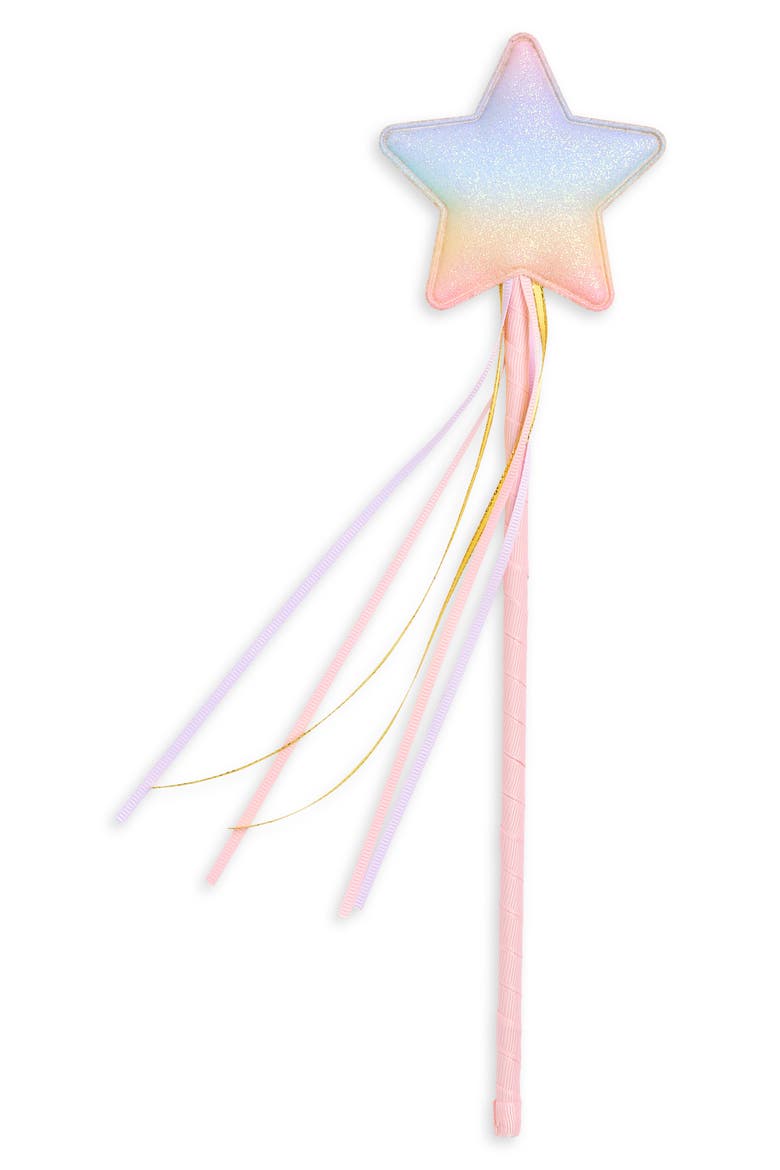 Kids' Rainbow Star Magic Wand, Main, color, PINK
