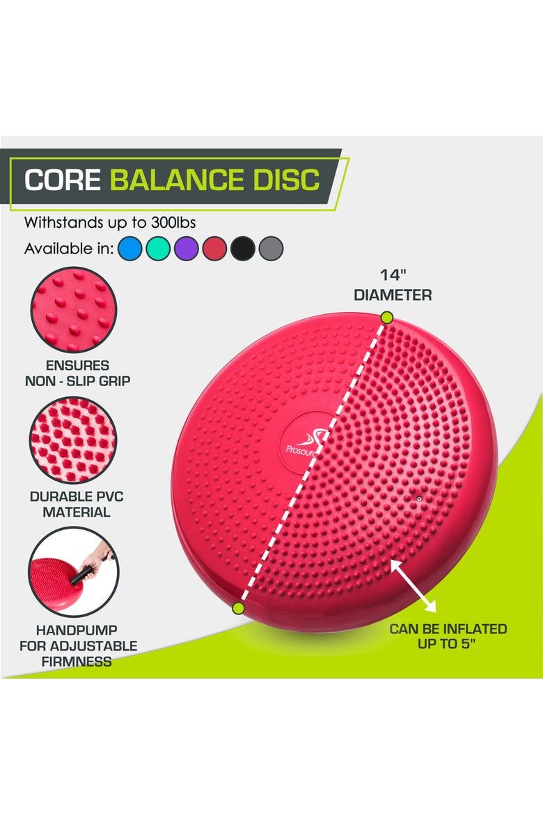 Core Balance Disc, Alternate, color, Red