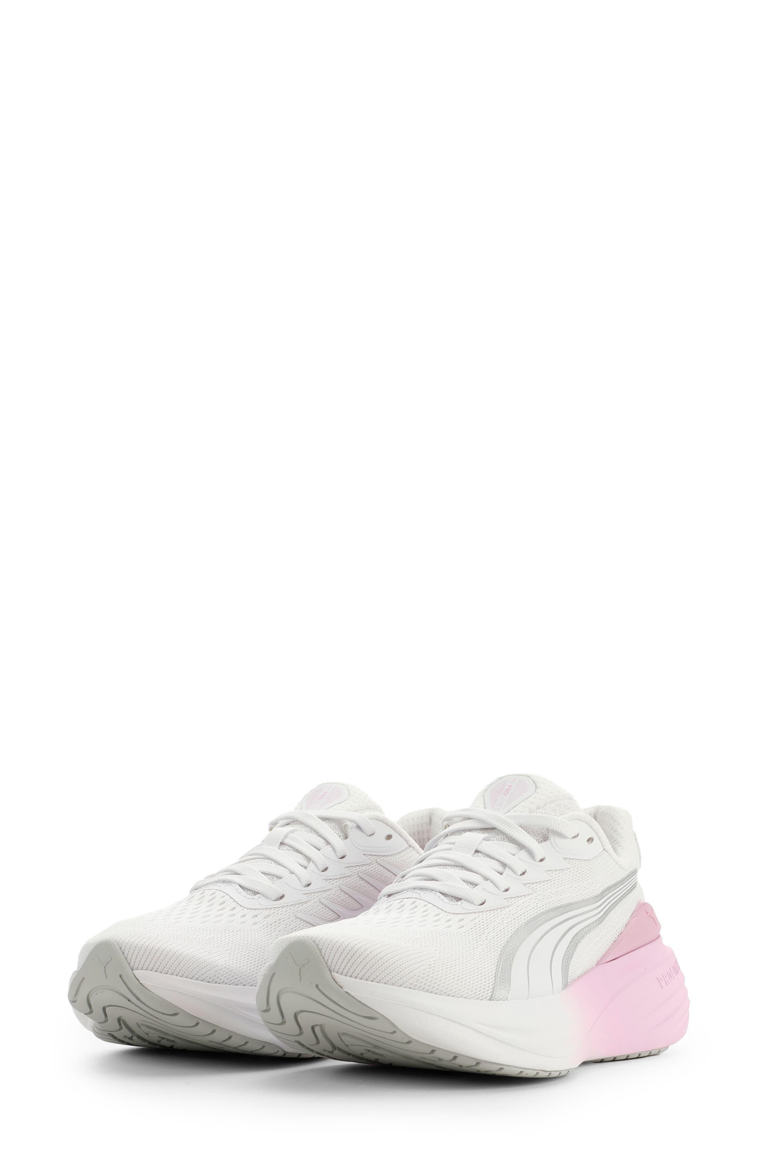 Scend Pro 3 Running Shoe, Alternate, color, PUMA WHITE/ MAUVE GLOW