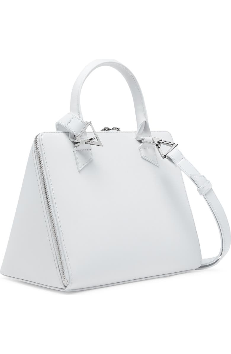 The Attico Monday Leather Top Handle Bag, Alternate, color,