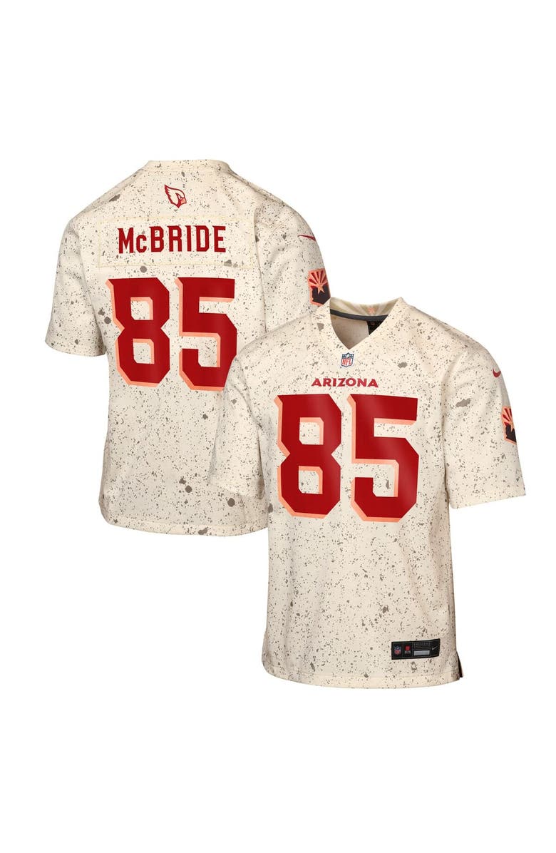 Nike Youth Nike Trey McBride Natural Arizona Cardinals 2025 Rivalries Collection Game Jersey, Main, color, Natural