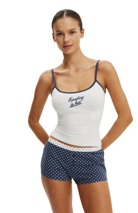 Women's Peached Jersey Longline Cami