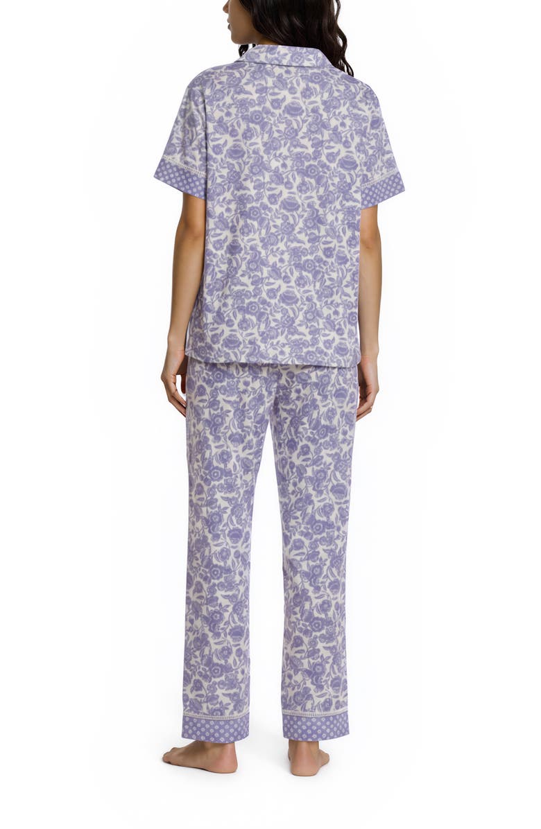 VERA BRADLEY Short Sleeve Notch Collar Pajamas, Alternate, color, 